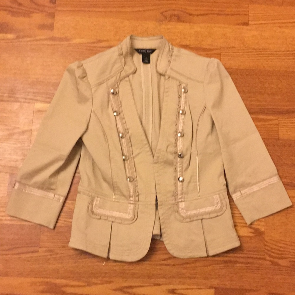 White House Black Market military jacket